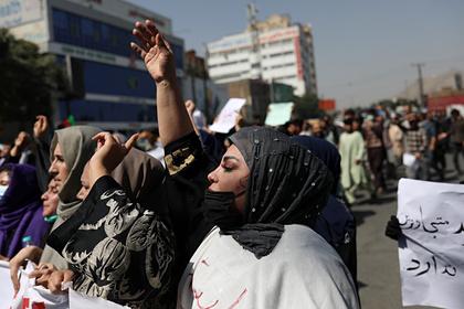 Талибы задержали оператора афганского телеканала на акции протеста