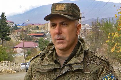 Стало известно о замене командующего российскими миротворцами в Карабахе