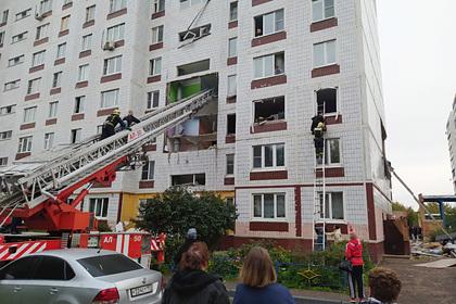 В жилом доме в Подмосковье произошел взрыв газа