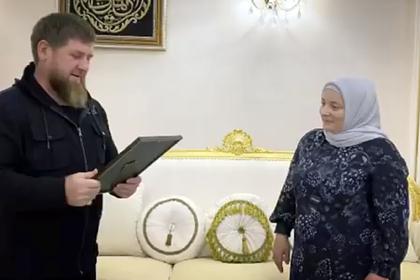 Жена Кадырова получила письмо от Путина