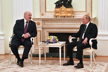 Путин назвал ключевые составляющие интеграции с Белоруссией