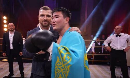 Муратбек Касымбай после победы в боксерском поединке напомнил Хейбати о реванше