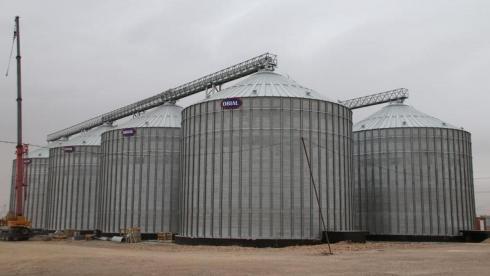 В Осакаровке построили современный элеватор на 25 тысяч тонн зерна