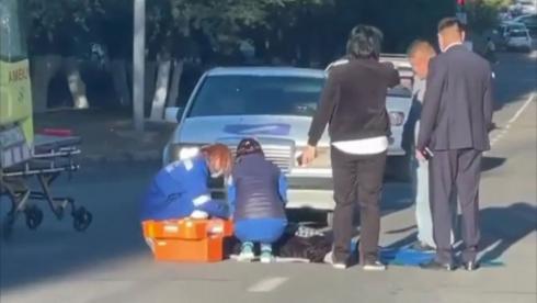 Женщину и ребенка сбили в Жезказгане