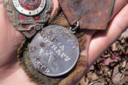 В России по найденной медали установили имя погибшего в 1945 году героя