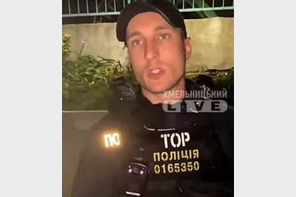 На Украине полицейский отказался говорить на украинском языке