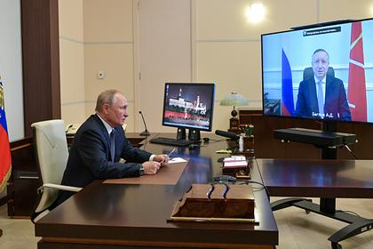 Путину представили план строительства нового моста в Петербурге