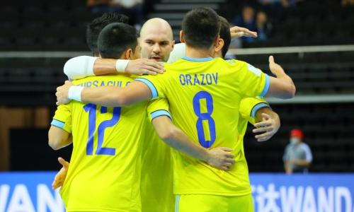 Стал известен состав сборной Казахстана на матч с Венесуэлой на ЧМ-2021 по футзалу
