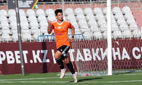 Оралхан Омиртаев забил юбилейный мяч в Премьер-Лиге