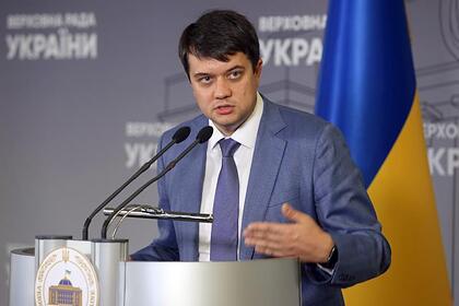 Украинская оппозиция выступила против отставки спикера Рады