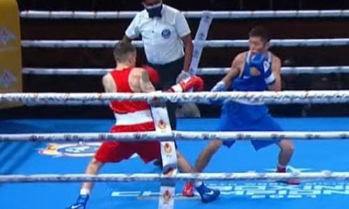Казахстанский боксер сокрушил белоруса на чемпионате мира среди военнослужащих