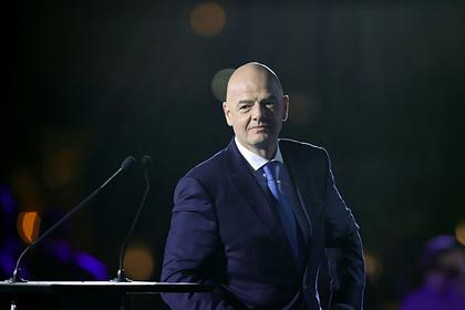 Глава ФИФА назвал Россию великой футбольной державой