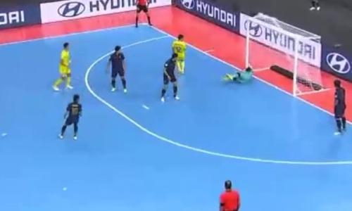 Казахстан забил два гола за две минуты Таиланду в плей-офф ЧМ-2021 по футзалу