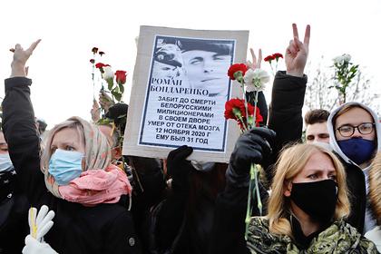 Бойцов СОБР обвинили в убийстве белорусского протестующего