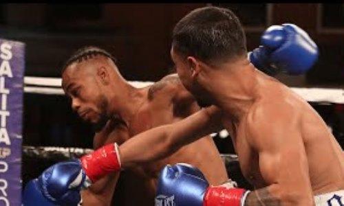 Американский боксер уничтожил соперника в бою с тремя нокдаунами в первом раунде. Видео
