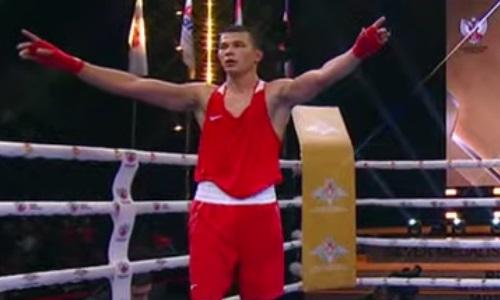 Казахстанский боксер побил чемпиона Европы и выиграл «золото» ЧМ-2021 среди военнослужащих