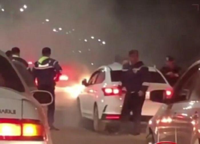 В Алматы водитель устроил массовое ДТП, сбегая от полицейских