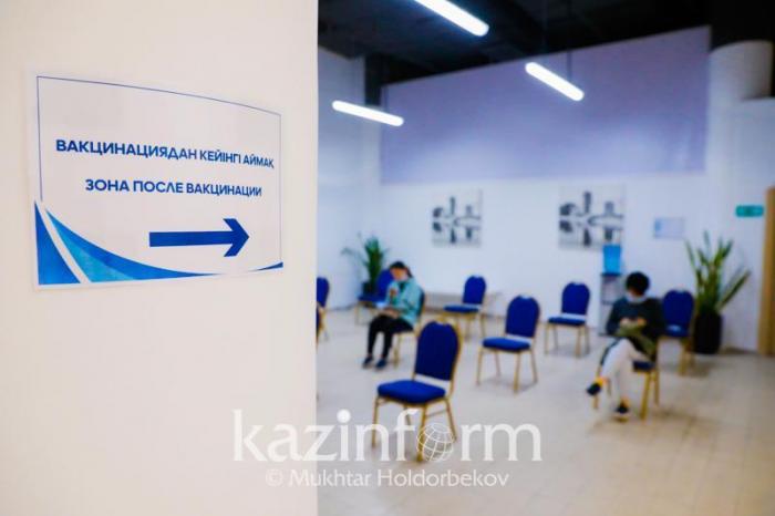Более шести млн казахстанцев привиты вторым компонентом вакцины от КВИ