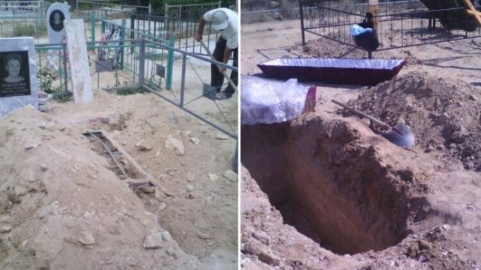В Актау тело погибшего откопали через три часа после похорон