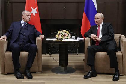 Путин оценил увеличение товарооборота между Россией и Турцией