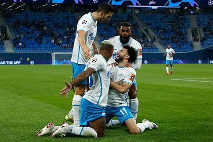 «Зенит» в большинстве разгромил «Мальме» в домашнем матче Лиги чемпионов