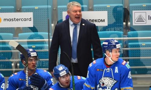 Юрий Михайлис нашел объяснение третьего подряд поражения «Барыса» в КХЛ
