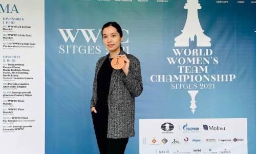 Казахстан взял две «бронзы» на командном чемпионате мира среди женщин