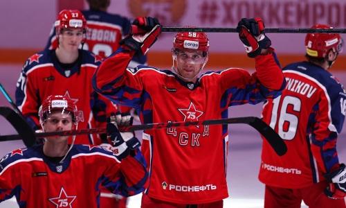 Хоккеист сборной Казахстана помог топ-клубу одержать разгромную победу в КХЛ. Видео