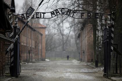 На территории Освенцима обнаружили антисемитские граффити
