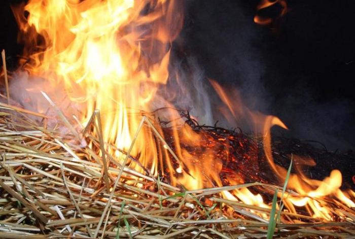 Трое детей умерли в загоревшемся стоге сена в Атырауской области