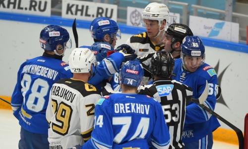 «Барыс» победил «Авангард» в скандальном матче КХЛ с местью Михайлиса