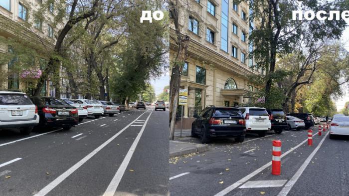 Велополосы на улицах Алматы: водители указали на странную организацию парковок
                08 октября 2021, 09:05