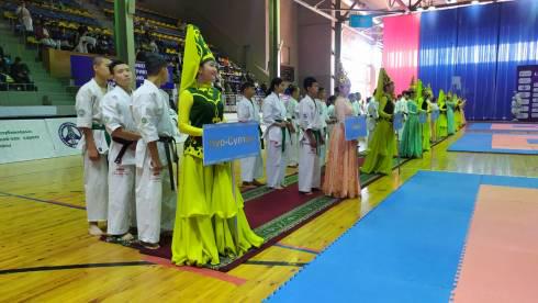 В Караганде состоялась церемония открытия чемпионата Республики Казахстан по киокушинкай-кан карате