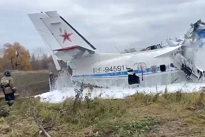 По факту крушения самолета с парашютистами в Татарстане возбудили уголовное дело