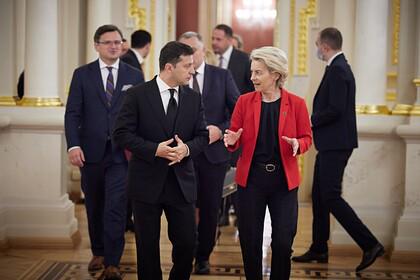 ЕС пообещал поддержать Украину на фоне снижения поставок газа из России