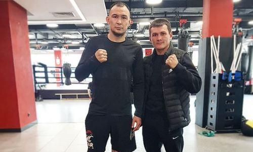 «Ракета» из Казахстана поддержал казаха из UFC перед боем