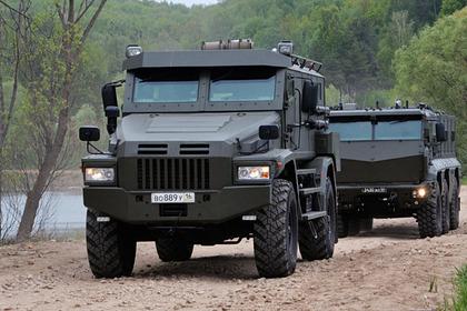 Российские военные получат бронеавтомобили «Патруль»