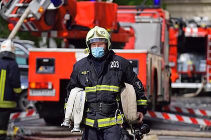 Сообщение о пожаре в инфекционной больнице в Москве оказалось недостоверным