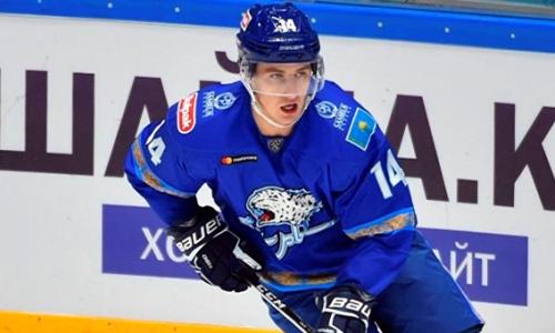 Хоккеист сборной Казахстана сыграл 200-й матч в КХЛ за «Барыс»