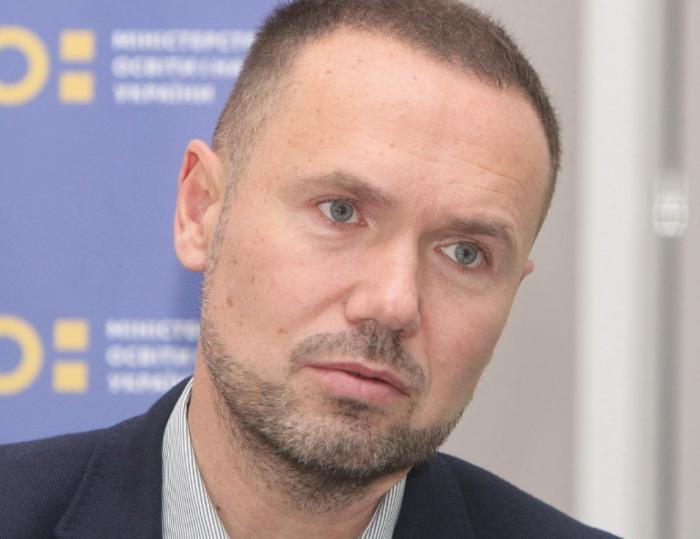 Министр образования Шкарлет получил за сентябрь 72 тыс. гривен зарплаты