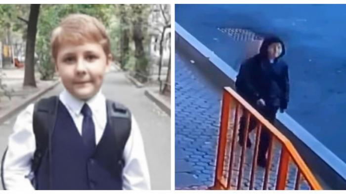 Пропавший в центре Алматы мальчик попал на камеру в 