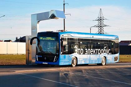 В Белгороде начали тестировать первый электробус