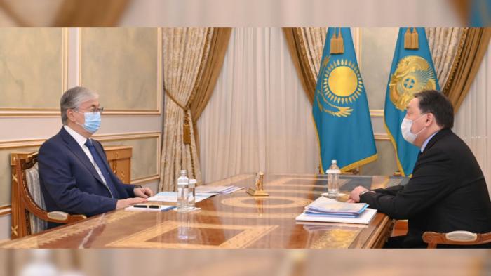 Президент Токаев принял Аскара Мамина
                22 октября 2021, 16:21