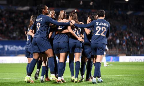 Франция перед матчем с женской сборной Казахстана жестко деклассировала соперника. Видео