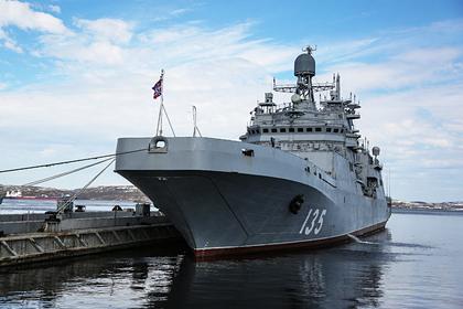 Российский десантный корабль сможет перекрывать проливы