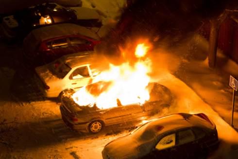 В Караганде участились случаи возгорания автомобилей