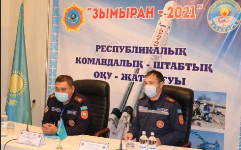 В Республике стартовало командно-штабное учение «Зымыран-2021»