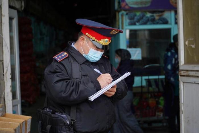Сколько объектов нарушили карантин в Алматинской области