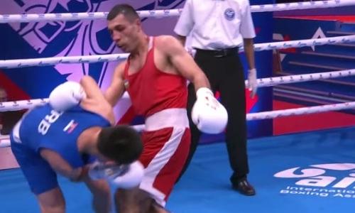 Олимпийский чемпион из Узбекистана огорчил хозяев чемпионата мира по боксу. Видео