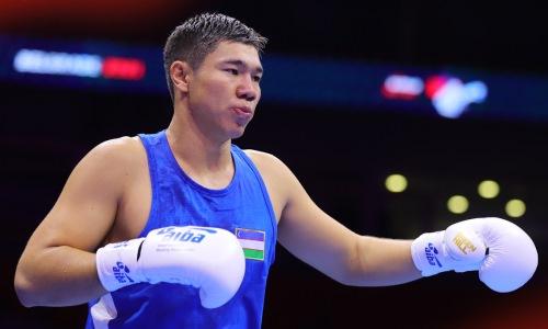 «С такой мотивацией я стану чемпионом». Узбекский боксер сделал заявление о бое с казахстанцем на ЧМ-2021